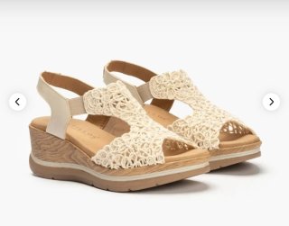 Sandalias Pitillo Beige