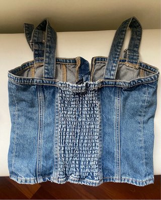 Top vaquero Zara