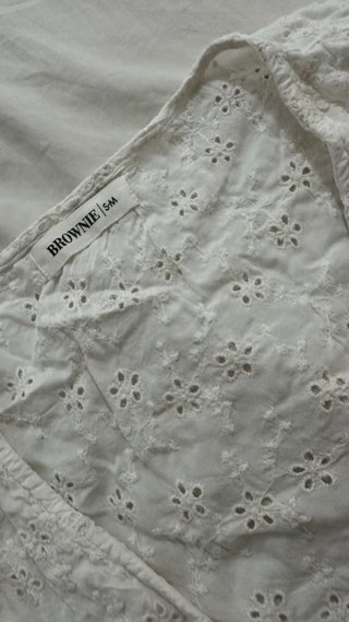 Camiseta Brownie Blanca Talla S/M