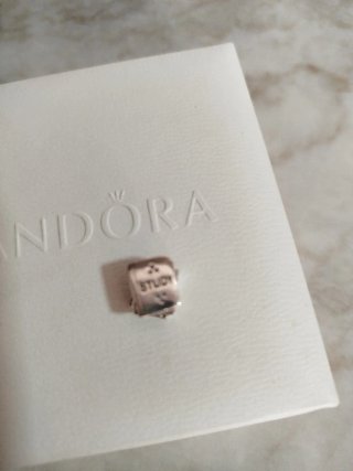 Charms Pandora Libro Búho Plata Original