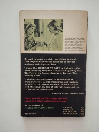 Libro Vintage "Rosemary's Baby" - Ira Levin