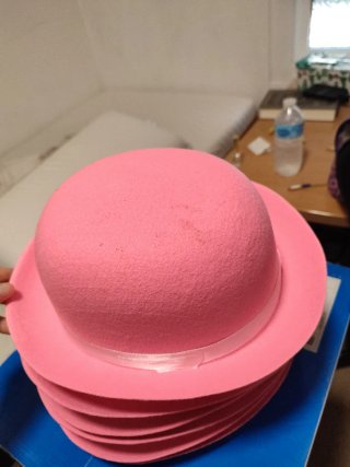 6 Bombines Rosas para Disfraz
