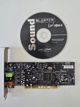 Tarjeta Sonido Creative Sound Blaster Live! 24bit