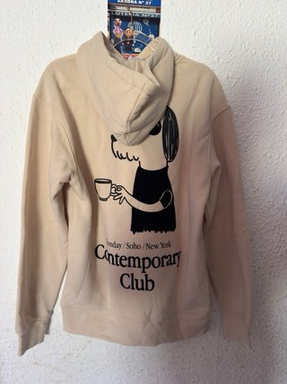 Sudadera Beige Zara