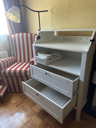 Cambiador Sundvik IKEA Blanco
