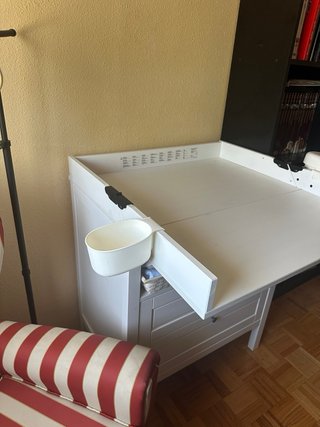 Cambiador Sundvik IKEA Blanco