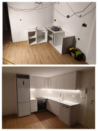 Instalación profesional de suelos,puertas,cocinas.