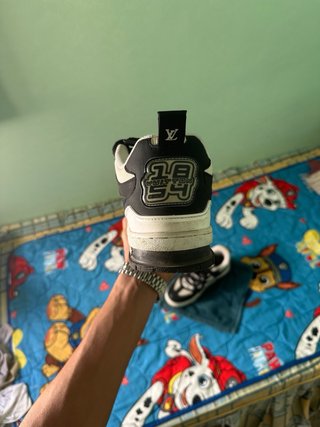 Louis Vuitton LV Callidad Zapatillas Negras Blanca