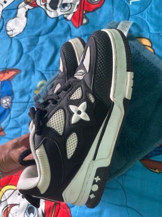 Louis Vuitton LV Callidad Zapatillas Negras Blanca