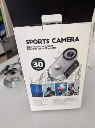 Cámara Deportiva H88 4K WiFi H.265