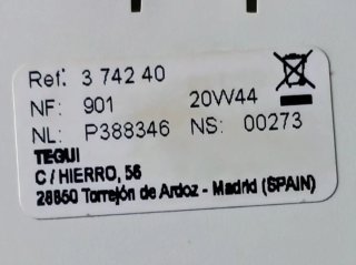 Telefonillo Comelit Blanco
