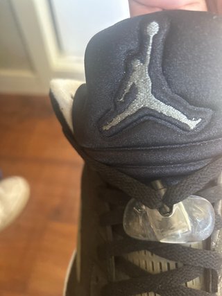 Jordan 5 Negro Blanco