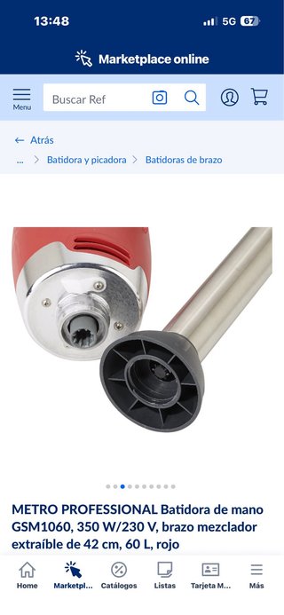 Batidora de mano Metro Professional