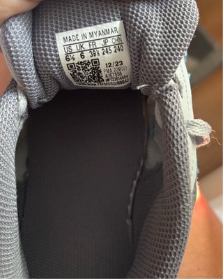 Zapatillas Fútbol Sala Adidas Gris y Azul
