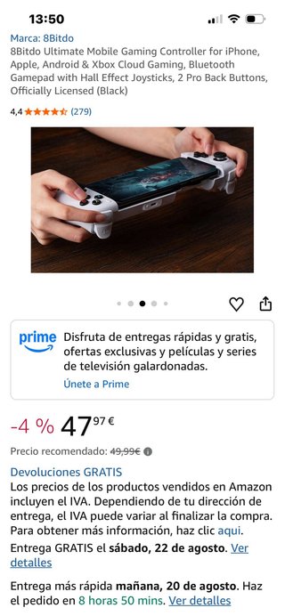 8BitDo Ultimate Mobile Gaming Controller Android