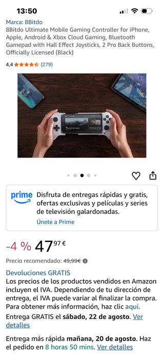 8BitDo Ultimate Mobile Gaming Controller Android