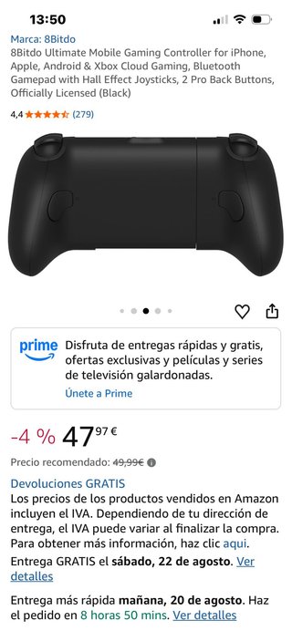 8BitDo Ultimate Mobile Gaming Controller Android