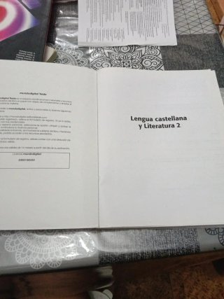 Lengua castellana y literatura 2 bachillerato
