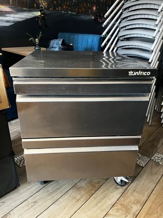 Mesa refrigerada Infrico 2 cajones