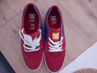 Zapatillas DC Shoes Hombre Rojas y Azules