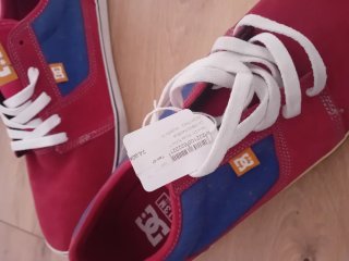 Zapatillas DC Shoes Hombre Rojas y Azules