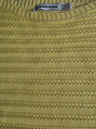 Jersey Stradivarius Amarillo Talla M