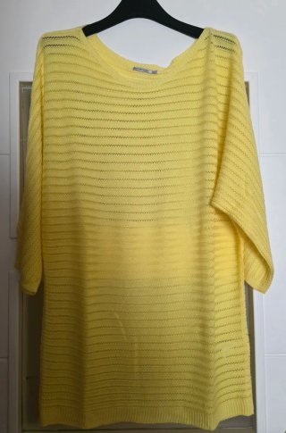 Jersey Stradivarius Amarillo Talla M