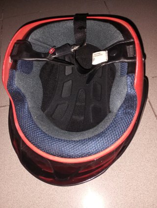 Casco Takachi TK-5 Scooter Rojo/Negro