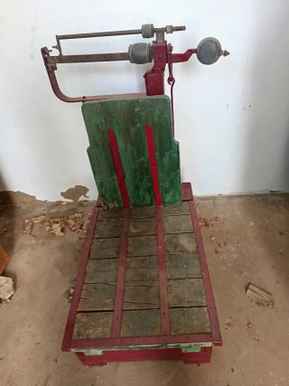 Báscula antigua 250kg