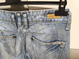 Pantalón vaquero Mango azul