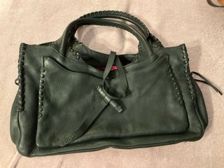 Bolso Lupo Negro de Piel
