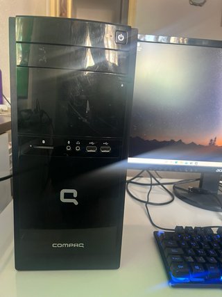 Pack Ordenador Compaq Negro