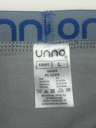 Slip Unno Talla L Gris