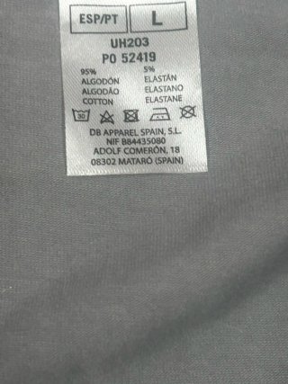 Slip Unno Talla L Gris