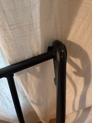 Cabecero forja negro 135cm