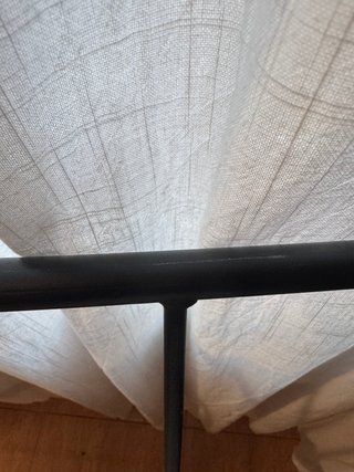 Cabecero forja negro 135cm