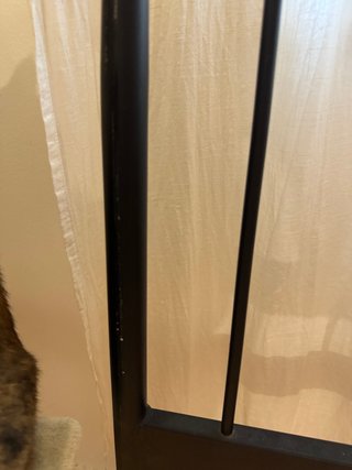 Cabecero forja negro 135cm