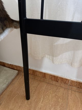 Cabecero forja negro 135cm