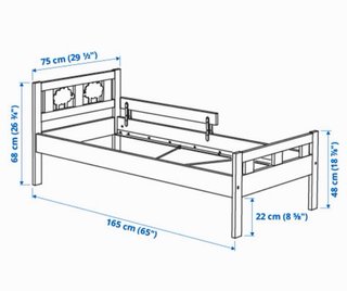 Cama infantil Kritter IKEA