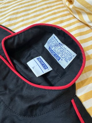 Mono Sparco Automovilismo Vintage Talla L
