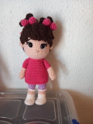 Muñeco Monstruo y Disfraz Boo Crochet