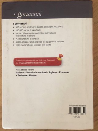 Dizionario di spagnolo. Spagnolo-italiano, ital...