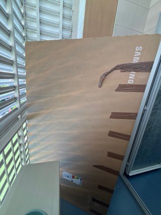 Caja cartón TV 65 pulgadas