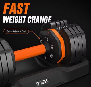 Set 2 Mancuernas Ajustables 25kg/55lb