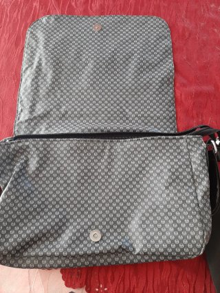 Borsa a tracolla Sergio Tacchini grigia