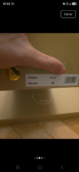 Sandalias negras y marrones talla 38