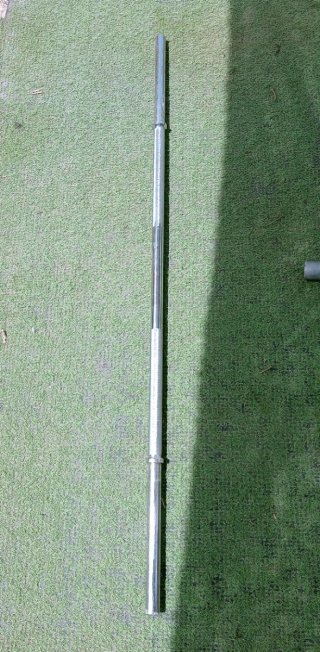 Barra Gym Cromada 150cm 30mm