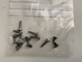 Pack tornillos lavavajillas Bosh