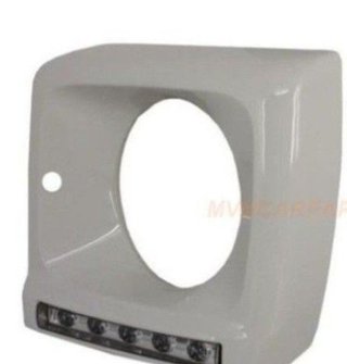 Kit faros delanteros con Luz diurna Cromada para M