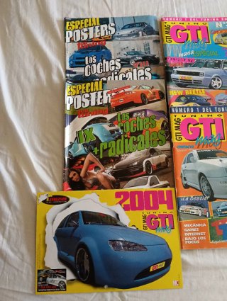Lote de revistas tuning de epoca
